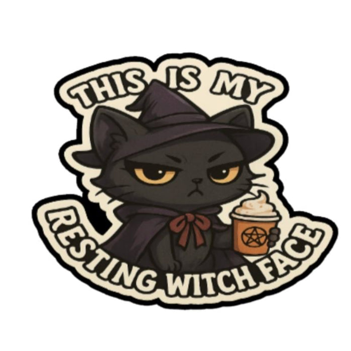 Black cat stickers